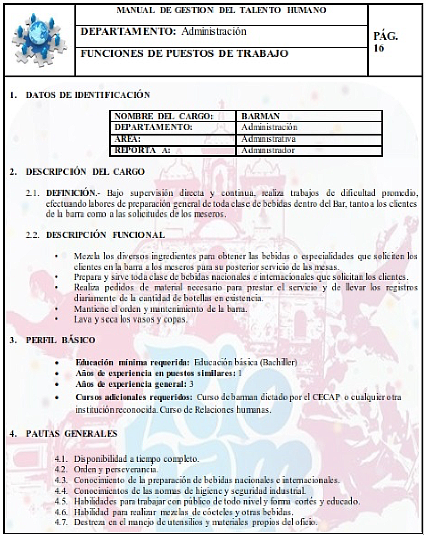 manual de capacitacion para meseros pdf 11